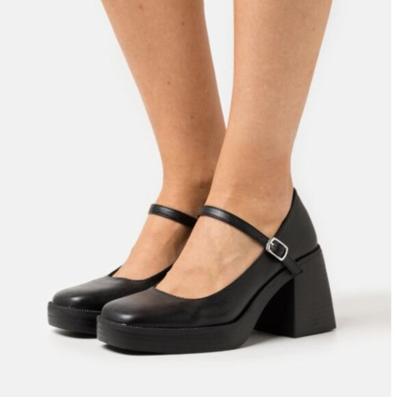 NEW! Princess Polly ORNA - Platform heels - black - Size 6 - Picture 2 of 5